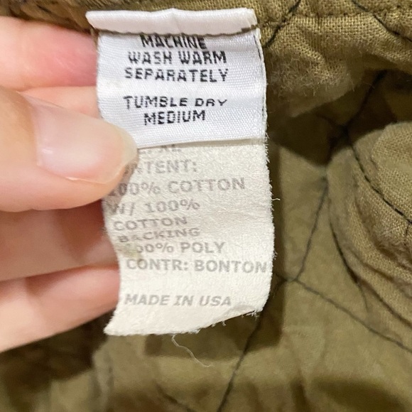 CUT LOOSE Green Quilted Vest Pockets Size XL Lagenlook Classic - Picture 6 of 8